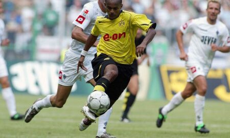Ídolo do Borussia Dortmund, Ewerthon foi campeão alemão em 2002
