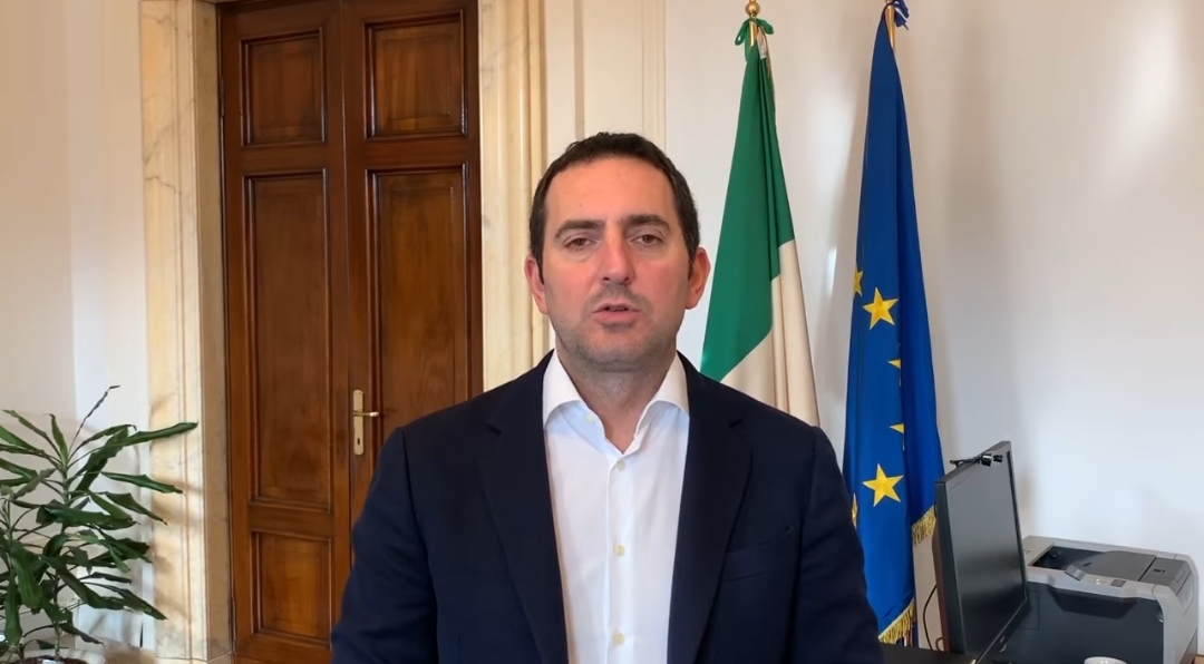 Vincenzo Spadafora, ministro do esporte da Itália (Foto: Reprodução/Instagram)