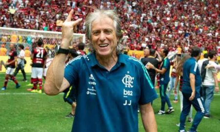 Jorge Jesus, técnico do Flamengo (Foto: Alexandre Vidal/Flamengo)
