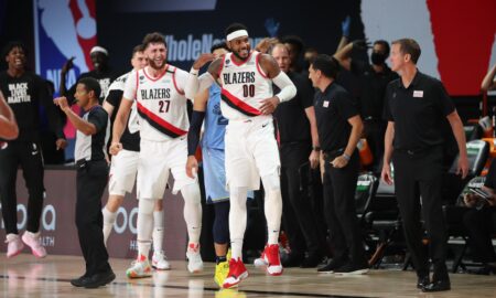 Carmelo Anthony, jogador de Portland (Créditos: Divulgação/Portland Trail Blazers)