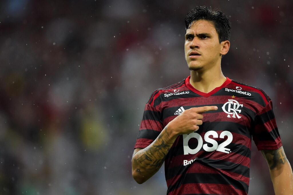Pedro chegou ao Flamengo indicado por Jorge Jesus