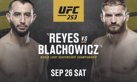 UFC 253 Dominick Reyes vs Jan Blachowicz