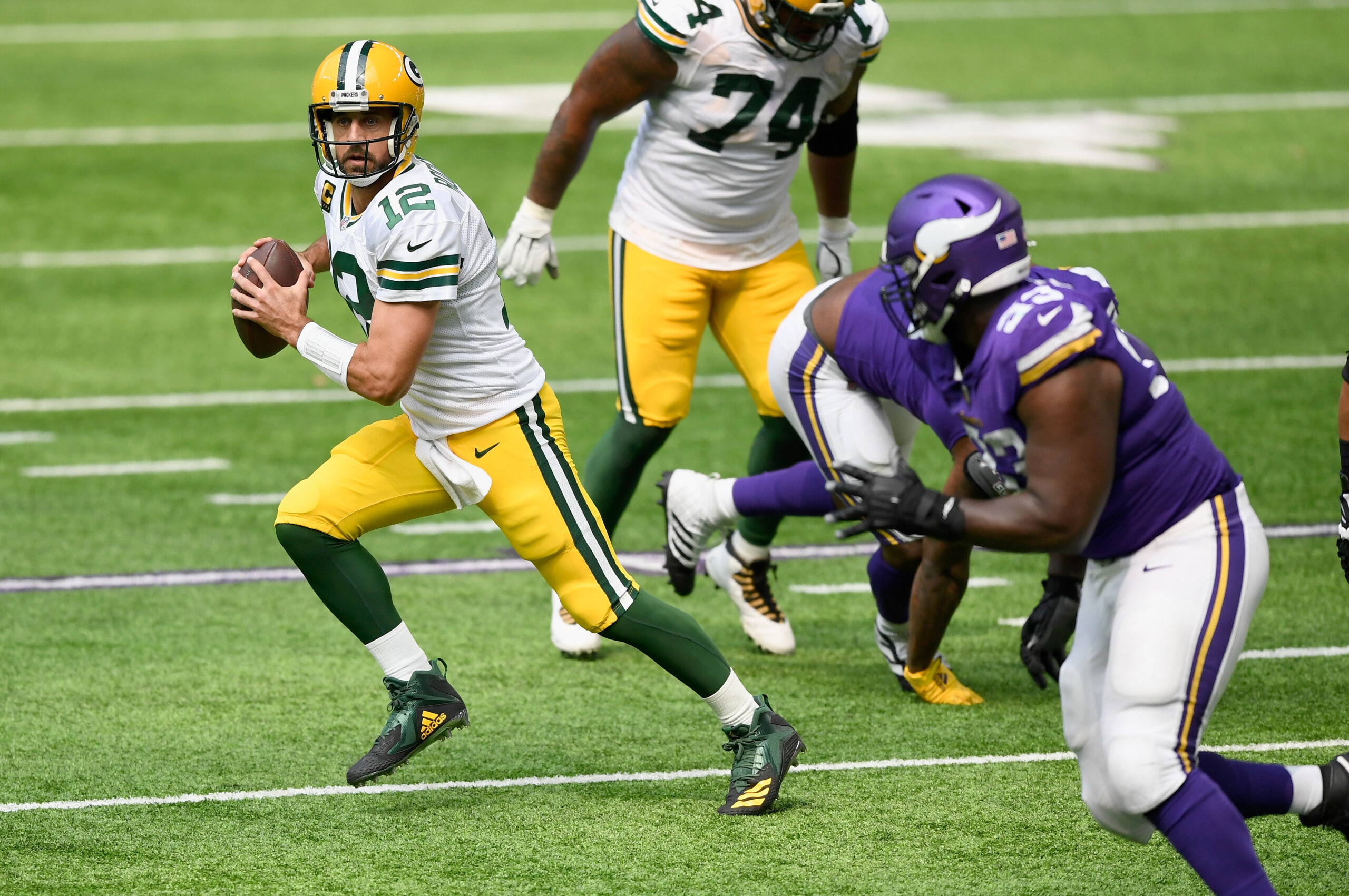 Aaron Rodgers (Photo by Hannah Foslien/Getty Images)