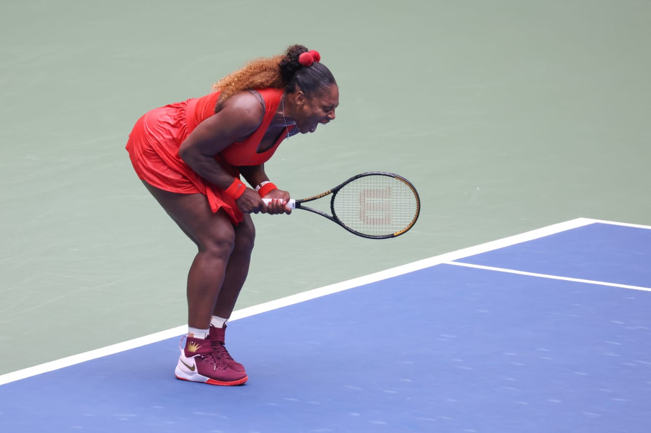 Serena Williams US Open set