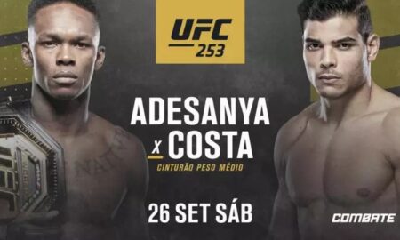 Card final UFC 253 Adesanya vs Borrachinha