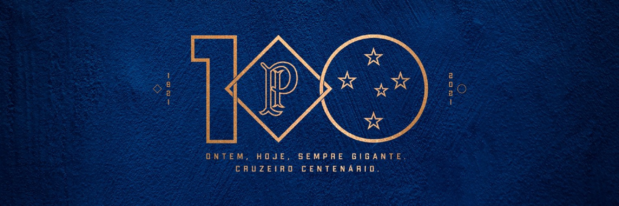 Faltando 100 dias para o centenário, Cruzeiro apresenta nova marca