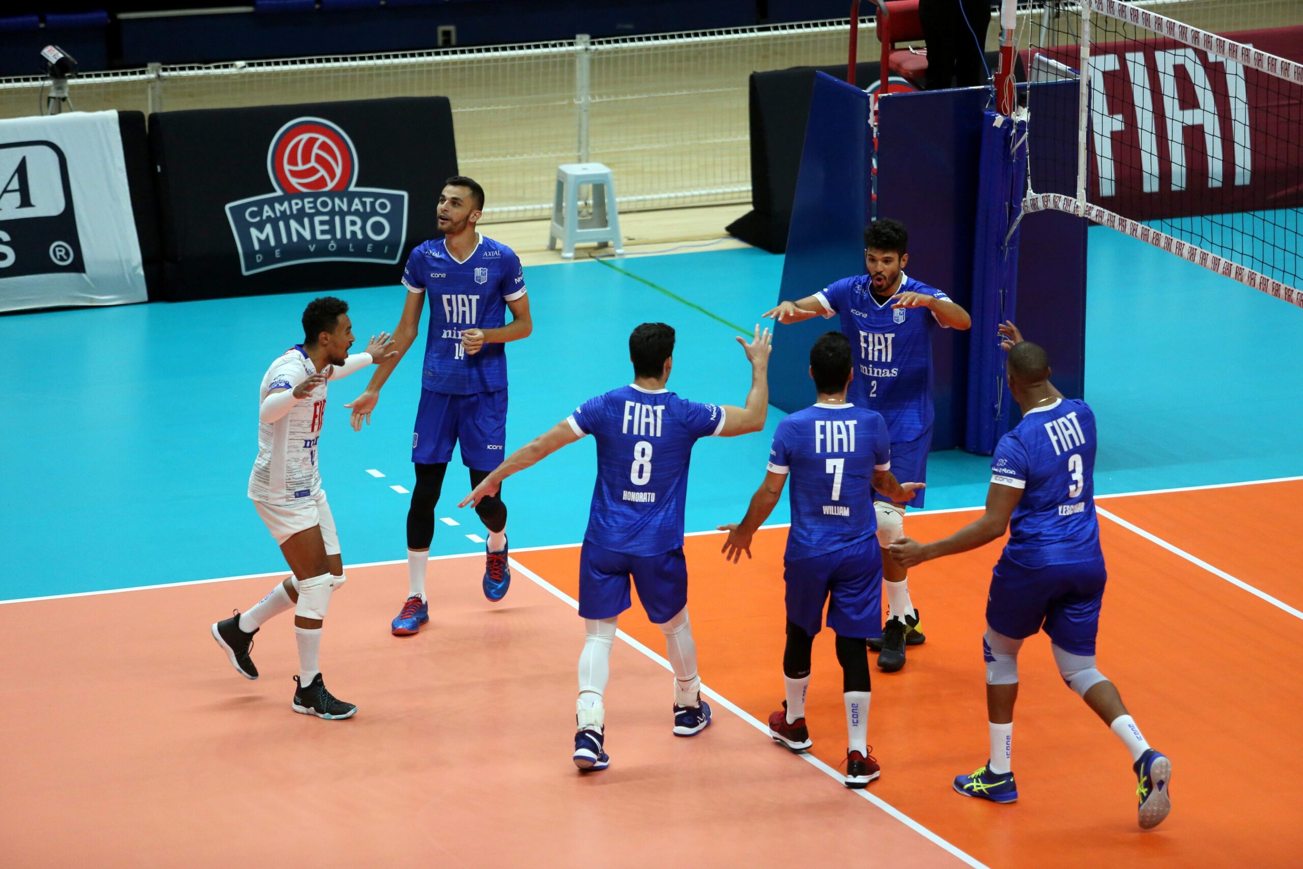 Minas Tênis Clube vence Montes Claros América Vôlei (Orlando Bento / Minas Tênis Clube)