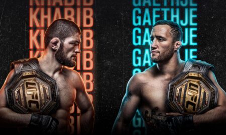 UFC 254 Khabib vs Gaethje campeão peso-leve