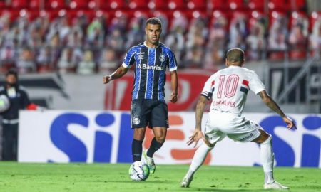 Alisson contra o São Paulo no Morumbi