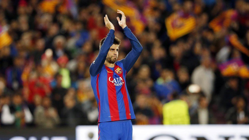 Piqué tentará concorrer à presidência do Barcelona (Foto: Twitter/Barcelona)