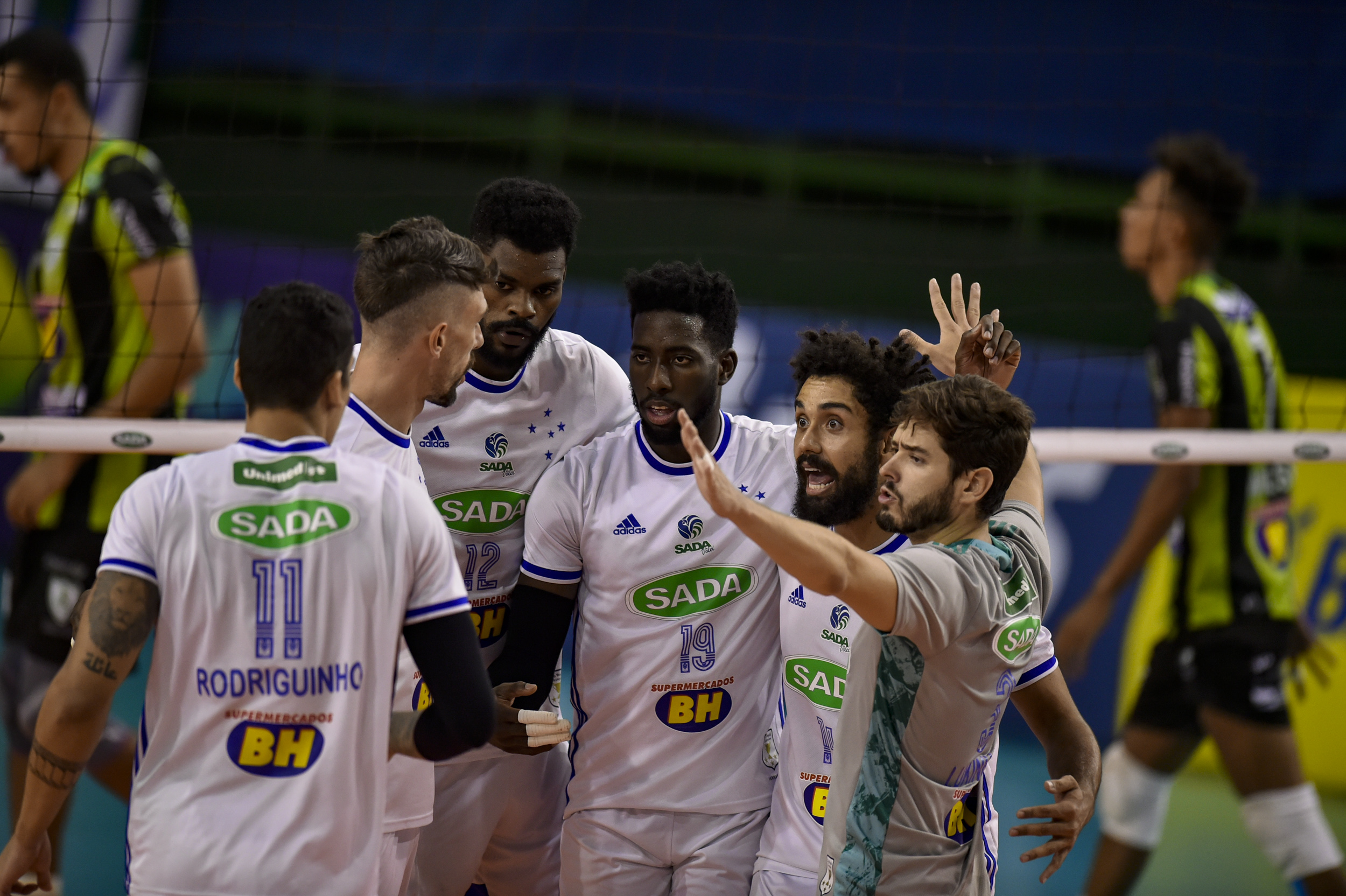 Sada Cruzeiro vence Montes Claros América Vôlei (Foto: Agência i7/Sada Cruzeiro)