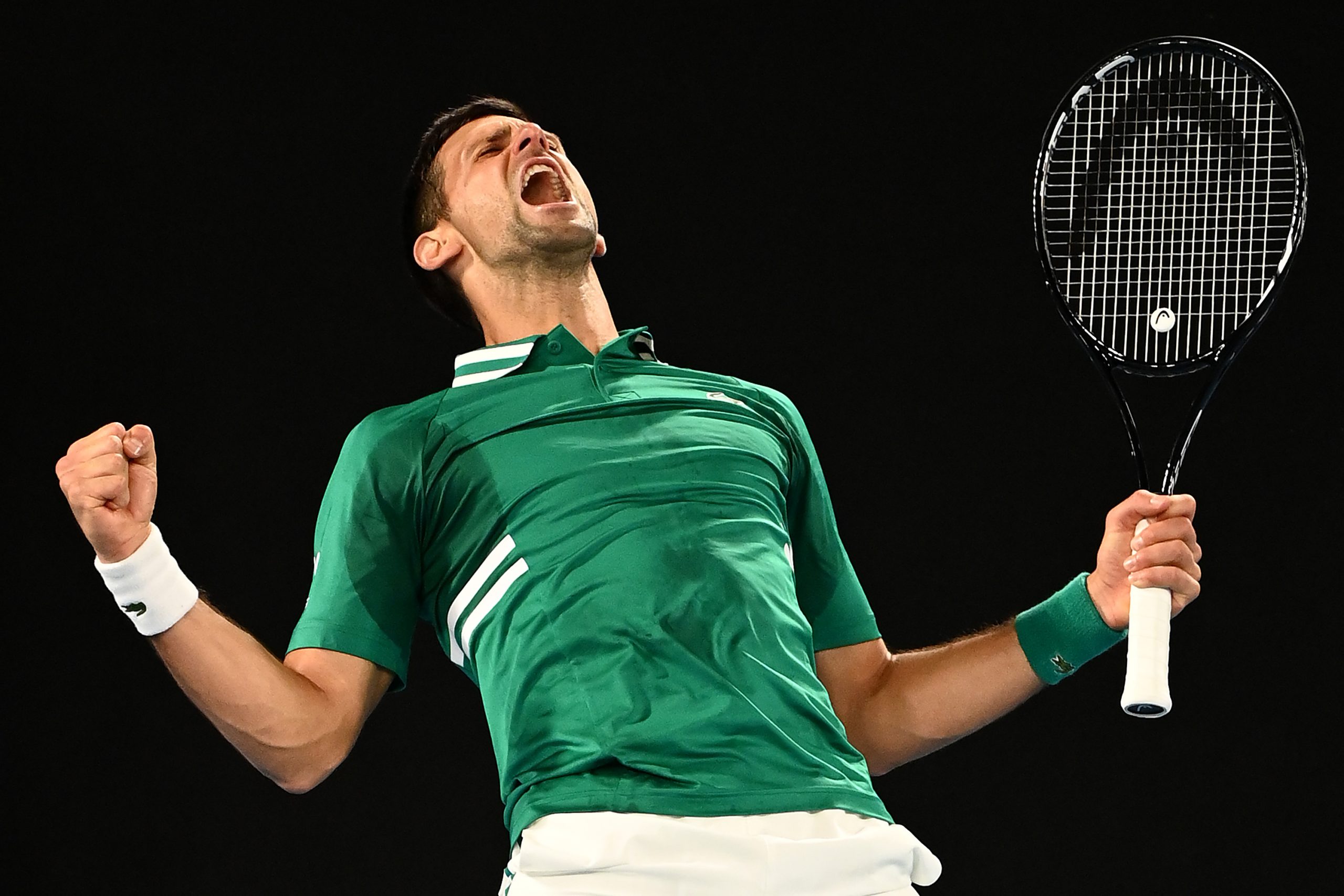 Australian Open Dominic Thiem Novak Djokovic
