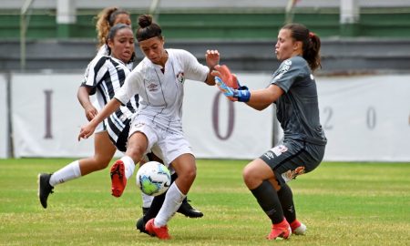 Sub-18 Feminino do Flu empata com o Santos em jogo de ida da semifinal do Brasileiro