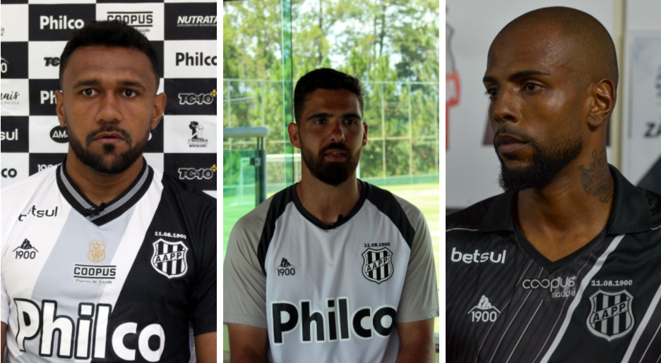 Ponte Preta tem três zagueiros cotados para duas vagas no time titular