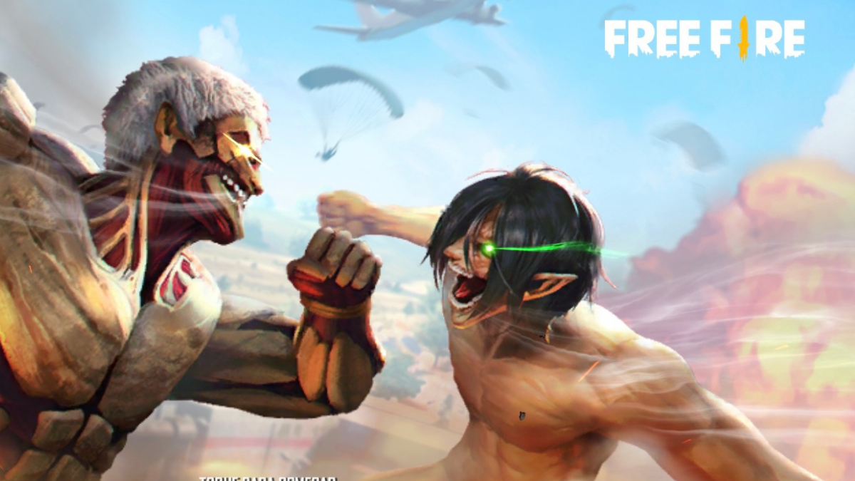 Ataque dos Titãs' faz colaboração com o jogo 'Free Fire