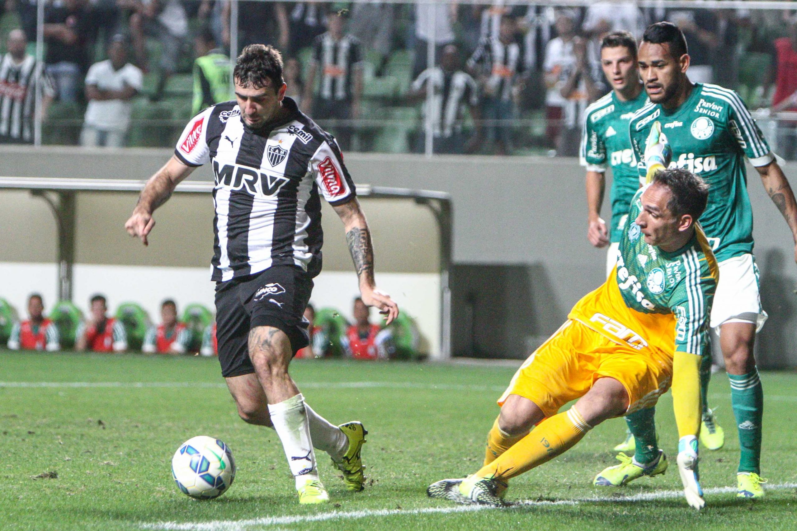 Palmeiras no estádio Independência