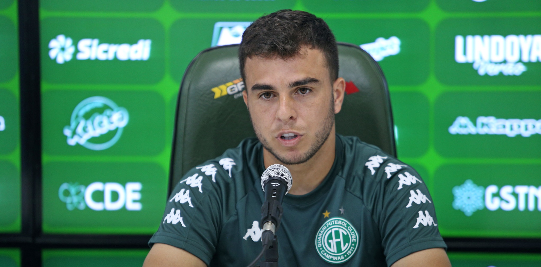 Andrigo despista sobre posição favorita no Guarani com Allan Aal