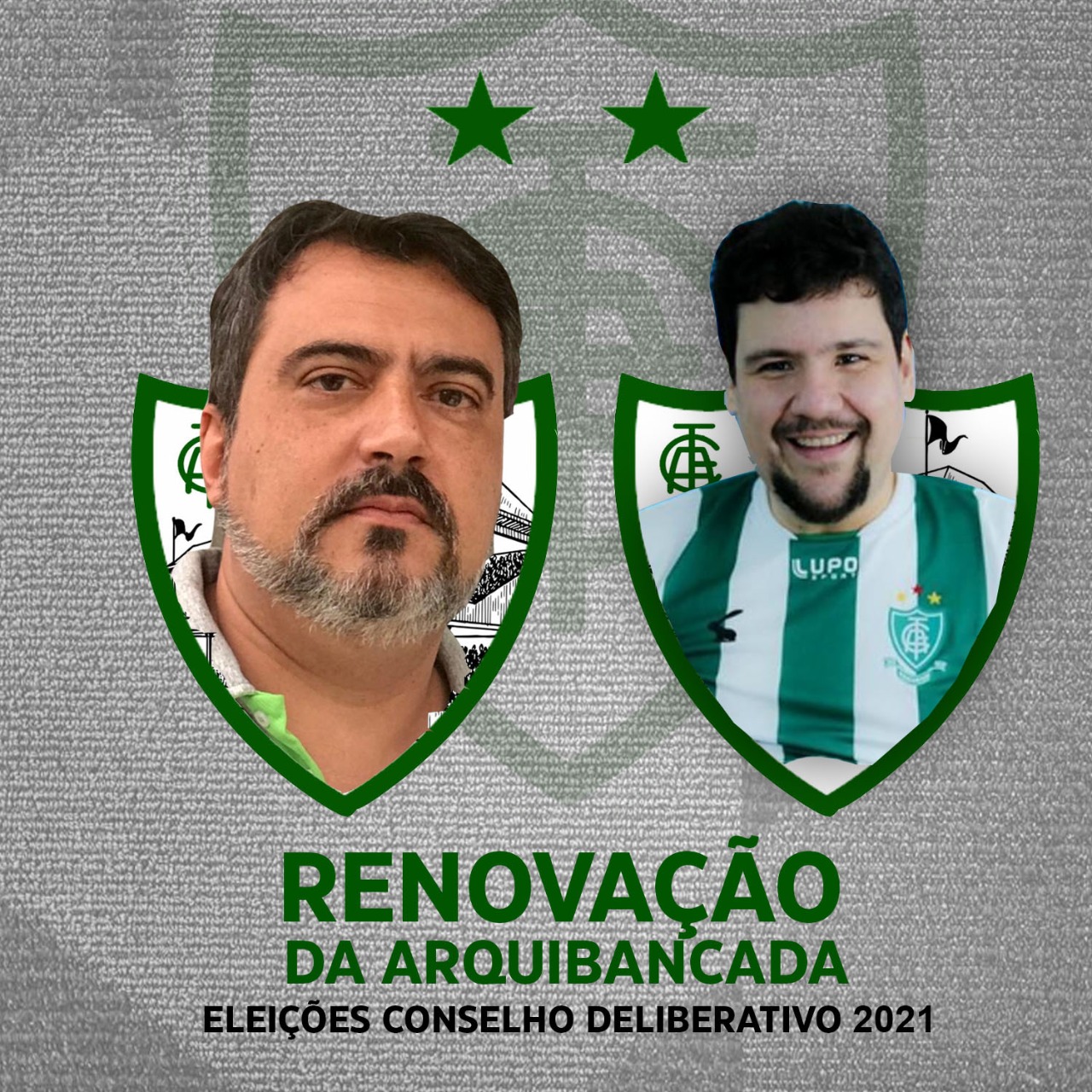 ‘Oxigenar as ideias’ é um dos grandes objetivos da chapa Renovação da Arquibancada, oposição na eleição do Conselho Deliberativo do América-MG