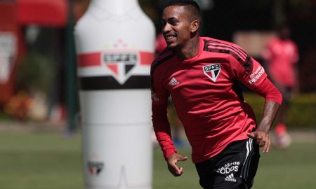 Boia no treino do spfc