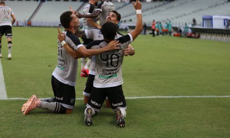 Vitor Silva, Pedro Naressi, Felipe Vizeu, Gol do Ceará