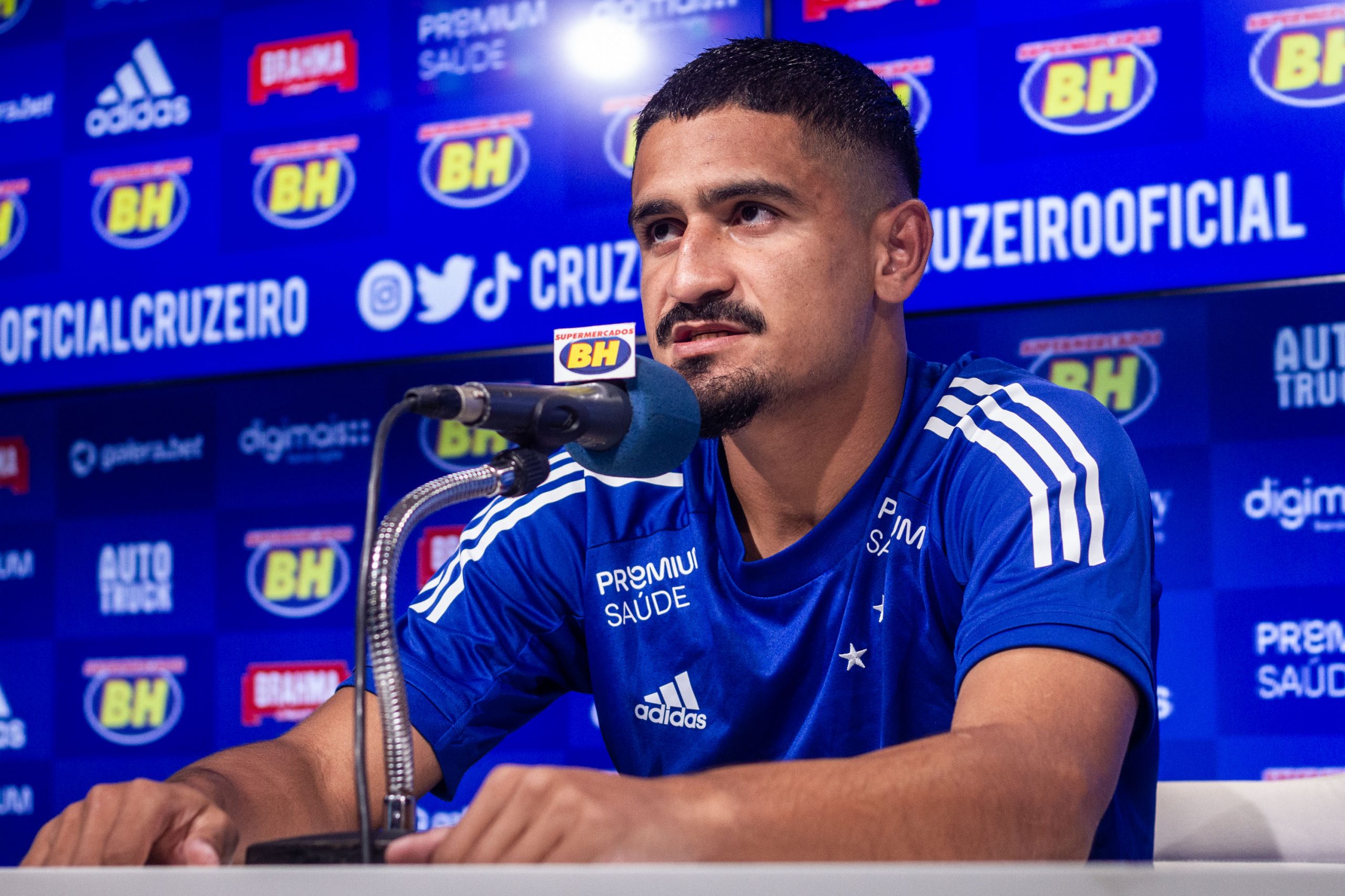 Entrevista do jogador Ramon, do Cruzeiro.