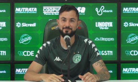 Bruno Sávio comenta como posição favorita no Guarani com Allan Aal