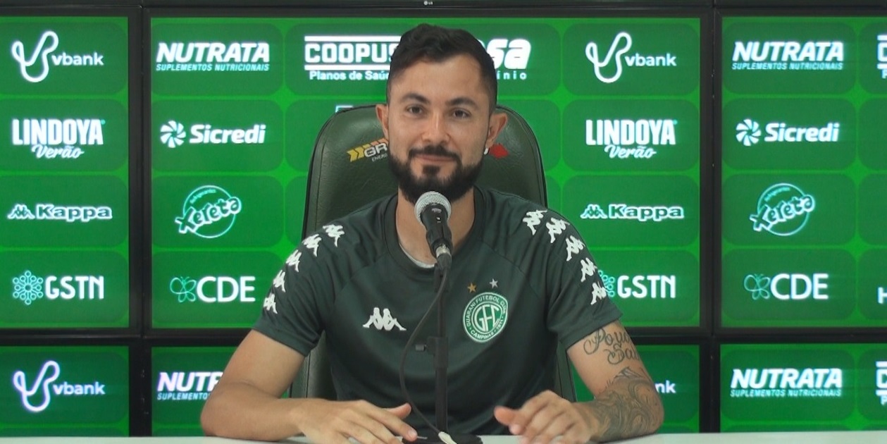 Bruno Sávio comenta como posição favorita no Guarani com Allan Aal