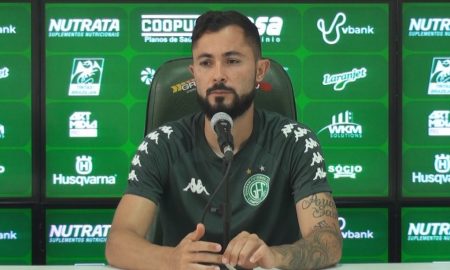 Bruno Sávio, atacante do Guarani, defende continuidade do Campeonato Paulista