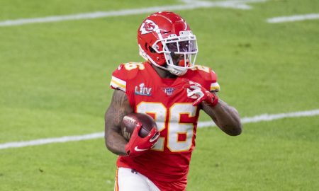 Damien Williams foi campeão do Super Bowl com os Chiefs