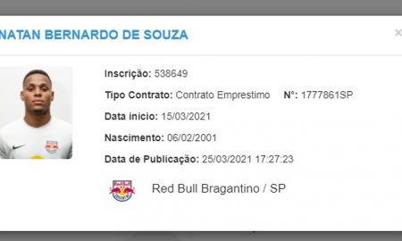 Natan tem nome publicado no BID e pode atuar pelo Red Bull Bragantino