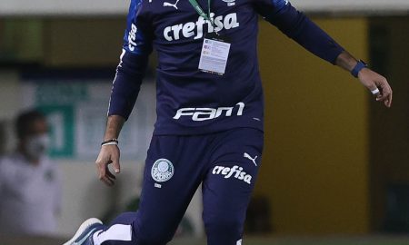 Abel Ferreira em Universitario x Palmeiras