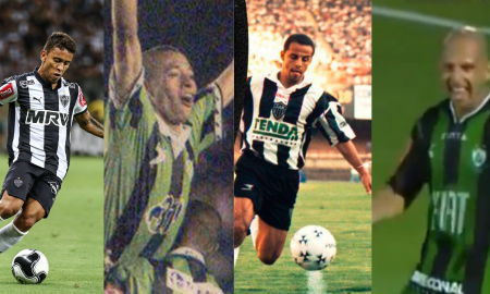 A seleção histórica de jogadores que vestiram as camisas de Atlético-MG e América-MG