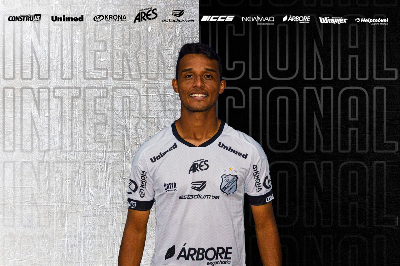 Welinton, ex-jogador do Cruzeiro, foi anunciado pela Inter de Limeira // Foto: Inter de Limeira/Divulgação