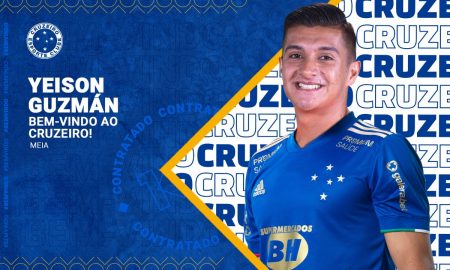 Confirmado! Cruzeiro anuncia oficialmente meia colombiano Yeison Guzmán