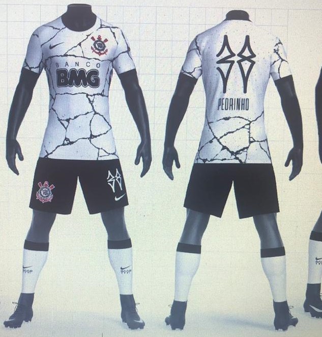 Corinthians Timão camisa uniforme