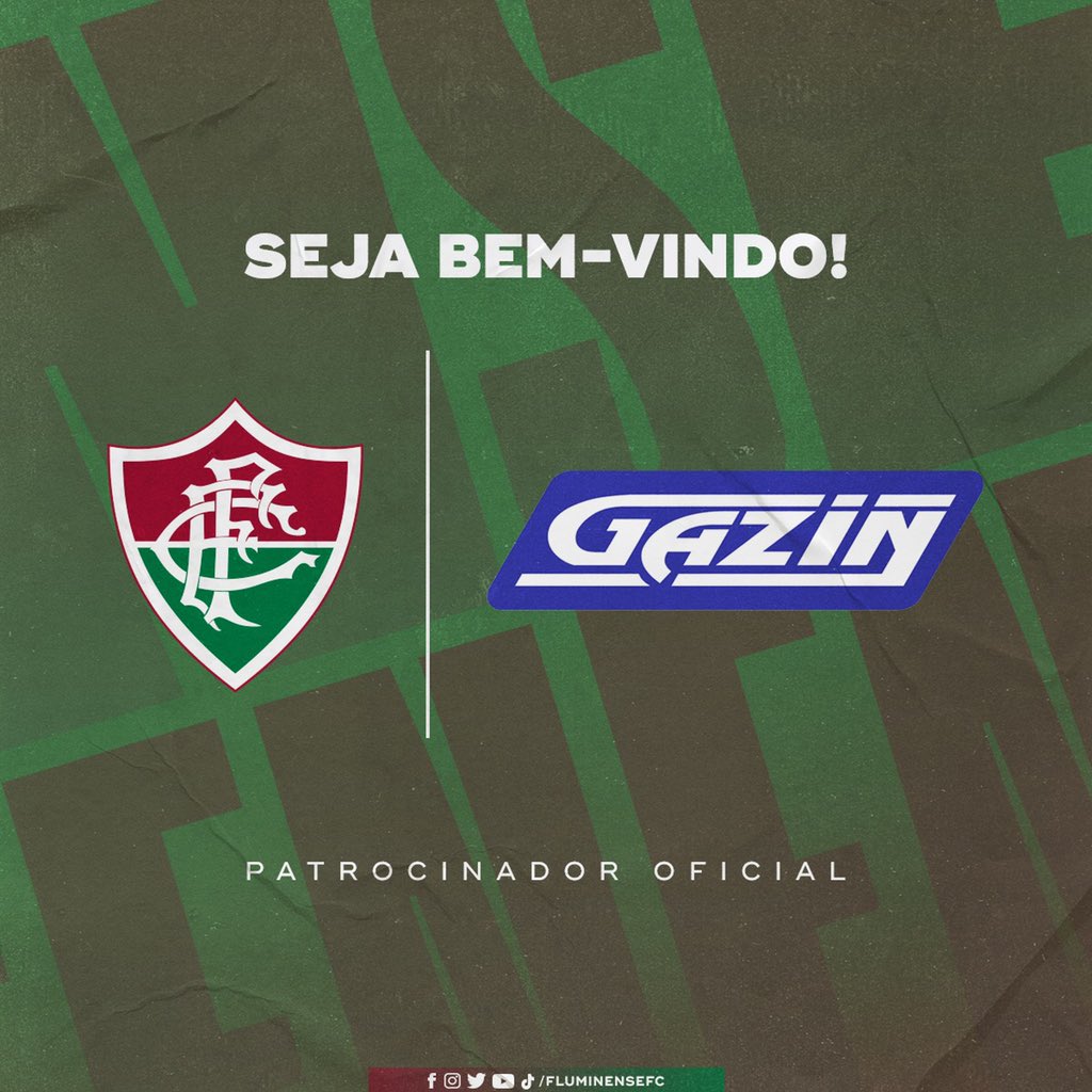 Fluminense fecha patrocínio com Grupo Gazin