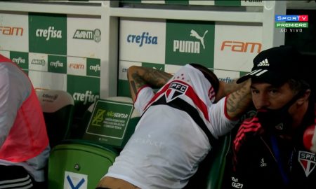 Benítez e Daniel Alves se lesionam e preocupam o São Paulo para o jogo de volta