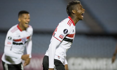 São Paulo, Orejuela marca na estreia, diante do Rentistas, pela Libertadores
