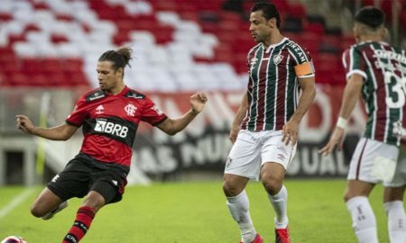 Willian Arão em jogo número 299 pelo Flamengo