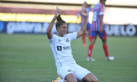 Sole Jaimes marca seu primeiro gol no retorno às Sereias da Vila