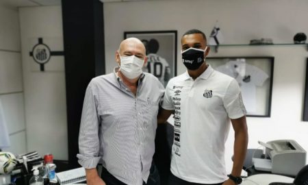 Lucas Braga renovou com o Santos