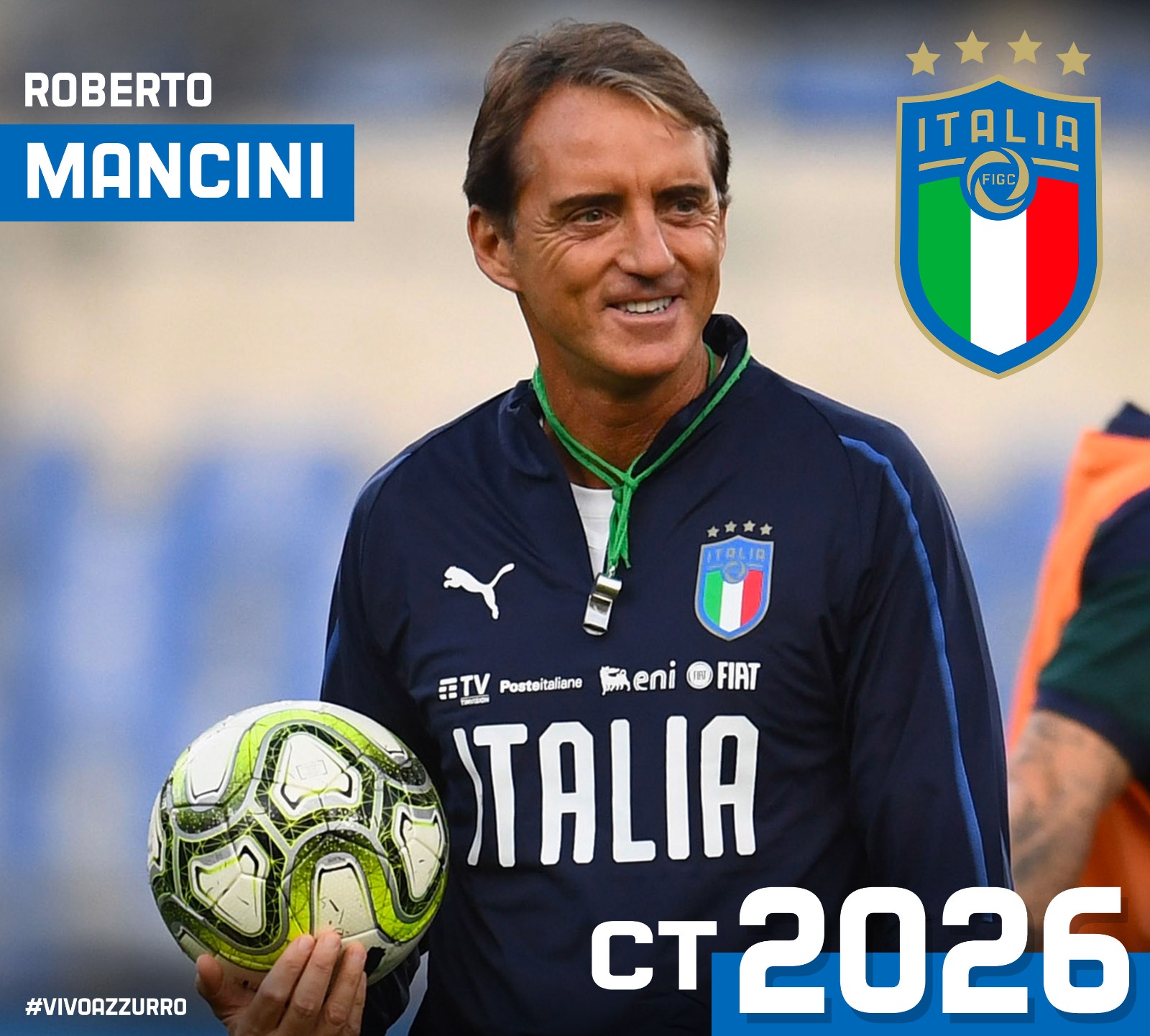 Mancini treinador da Italia