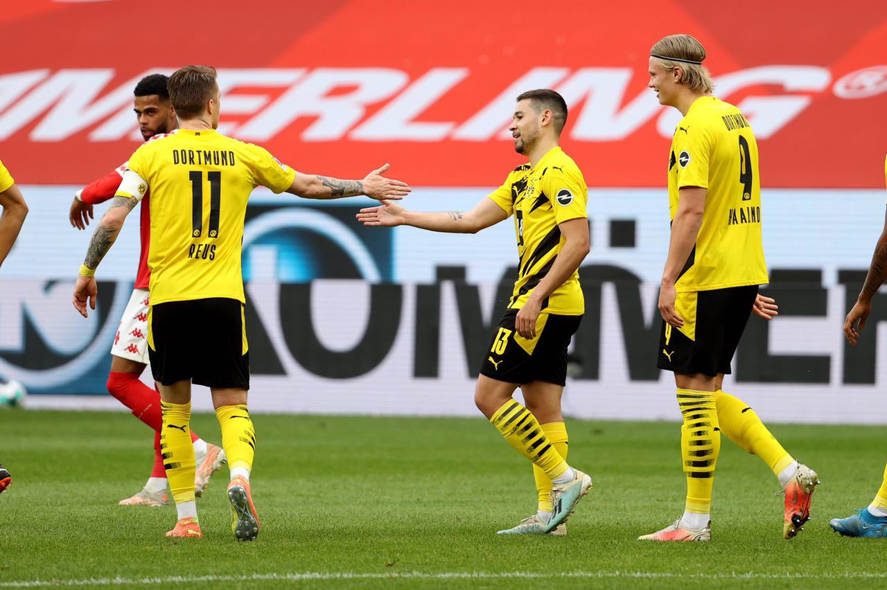 Borussia Dortmund vence Mainz fora de casa e garante vaga na Champions
