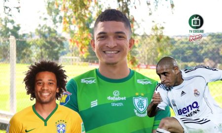 ‘Sensação’ do América-MG, lateral Marlon prefere Marcelo a Roberto Carlos e elogia culinária mineira