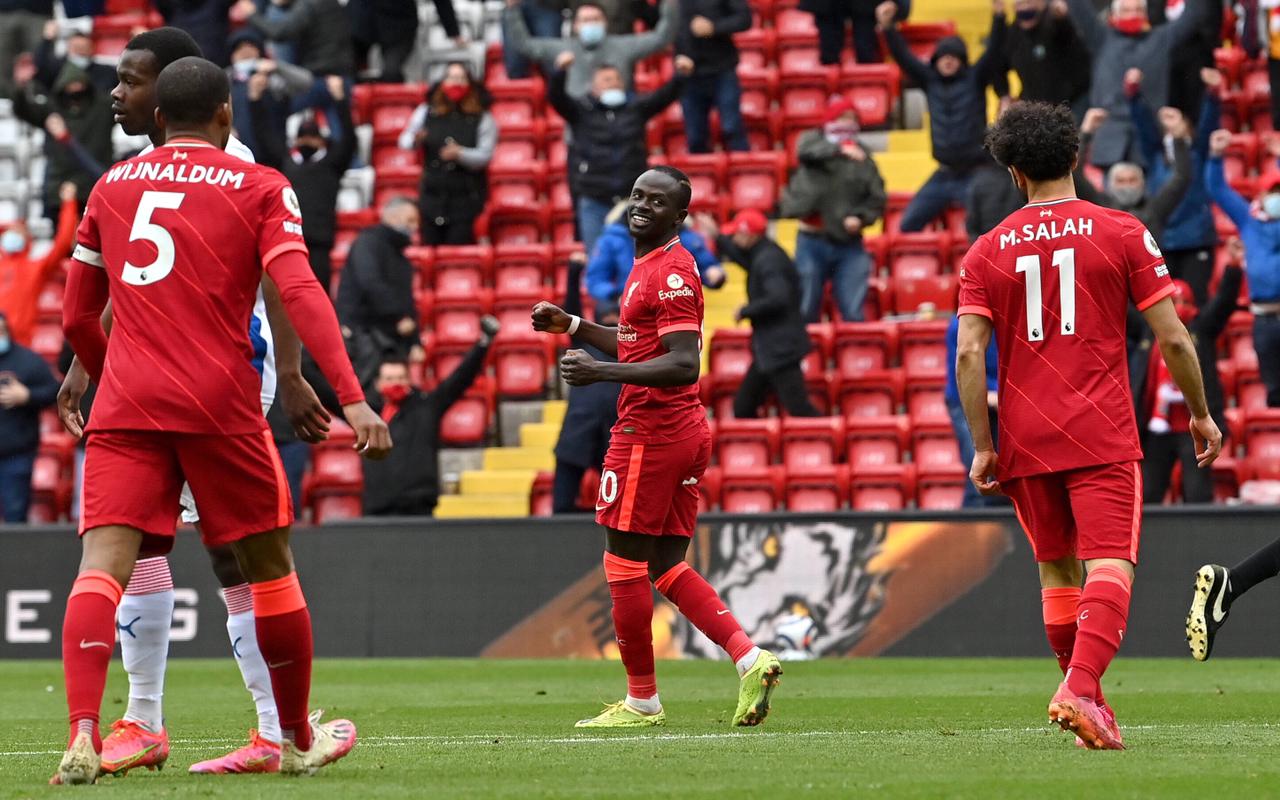 Liverpool vence o Crystal Palace, e garante vaga na Liga dos Campeões