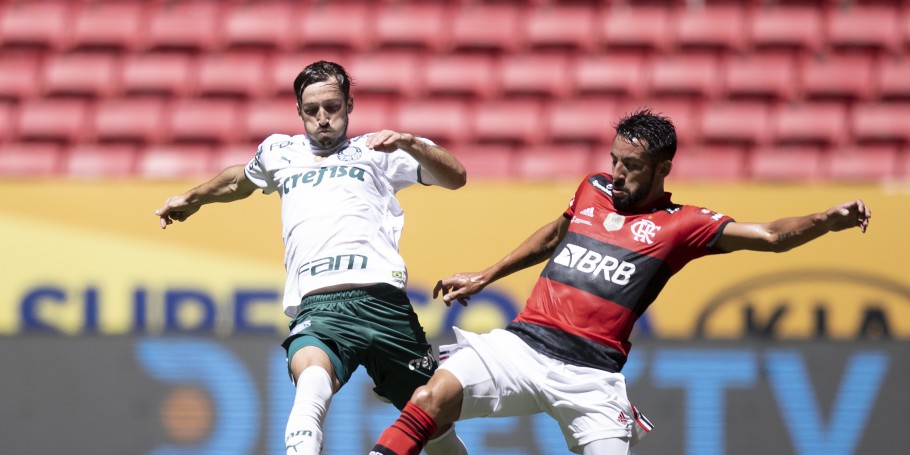 Flamengo e Palmeiras Supercopa