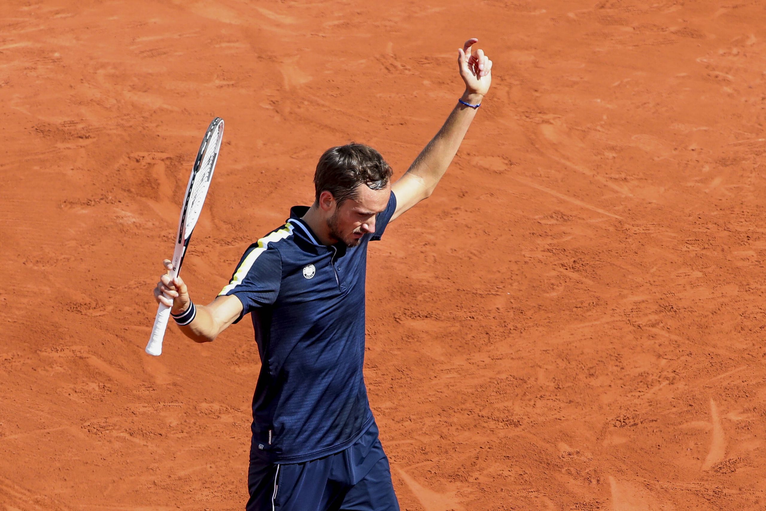 Daniil Medvedev Roland Garros quartas de final Grand Slam