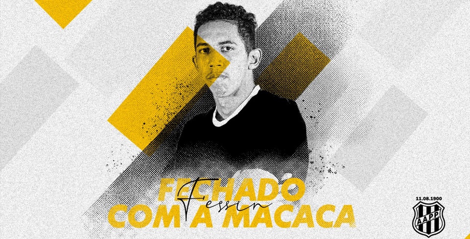 Por empréstimo, Ponte Preta oficializa contratação de Fessin para Série B