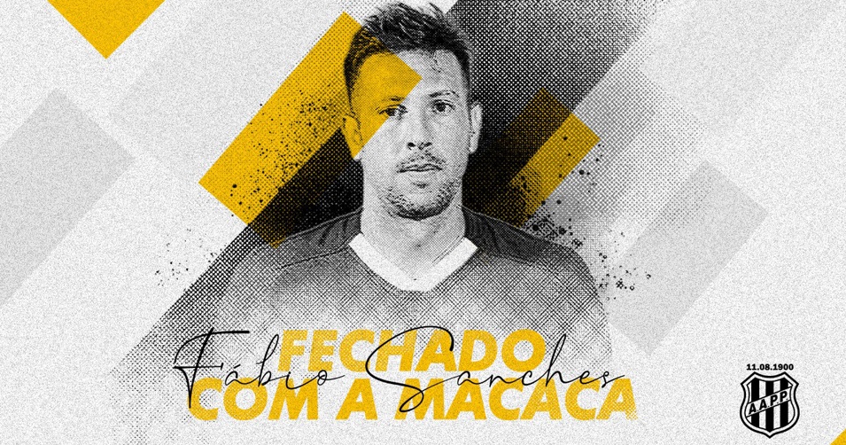 Ponte Preta confirma contratação de Fábio Sanches, ex-zagueiro do Goiás