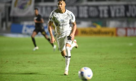 Kaio Jorge marcou na vitória do Santos